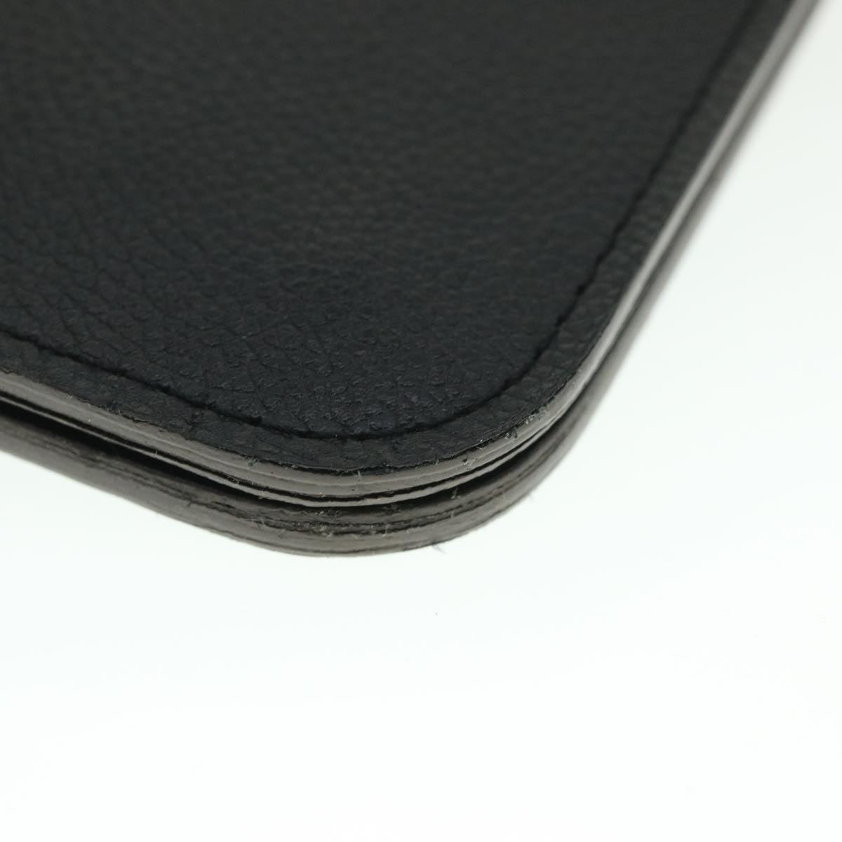LOUIS VUITTON Monogram Portefeuille Kimono Long Wallet Black M56175 55663