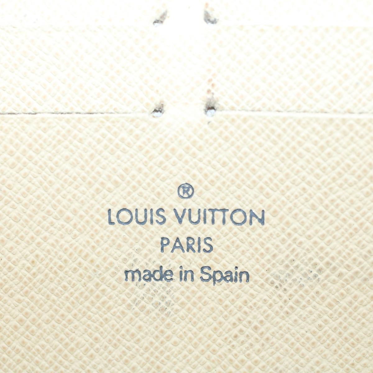 LOUIS VUITTON Damier Azur Zippy Wallet Long Wallet N63503 LV 55664