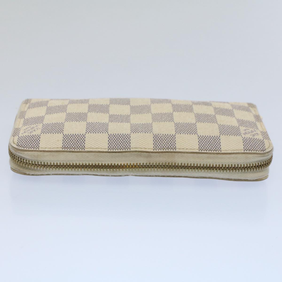 LOUIS VUITTON Damier Azur Zippy Wallet Long Wallet N63503 LV 55664