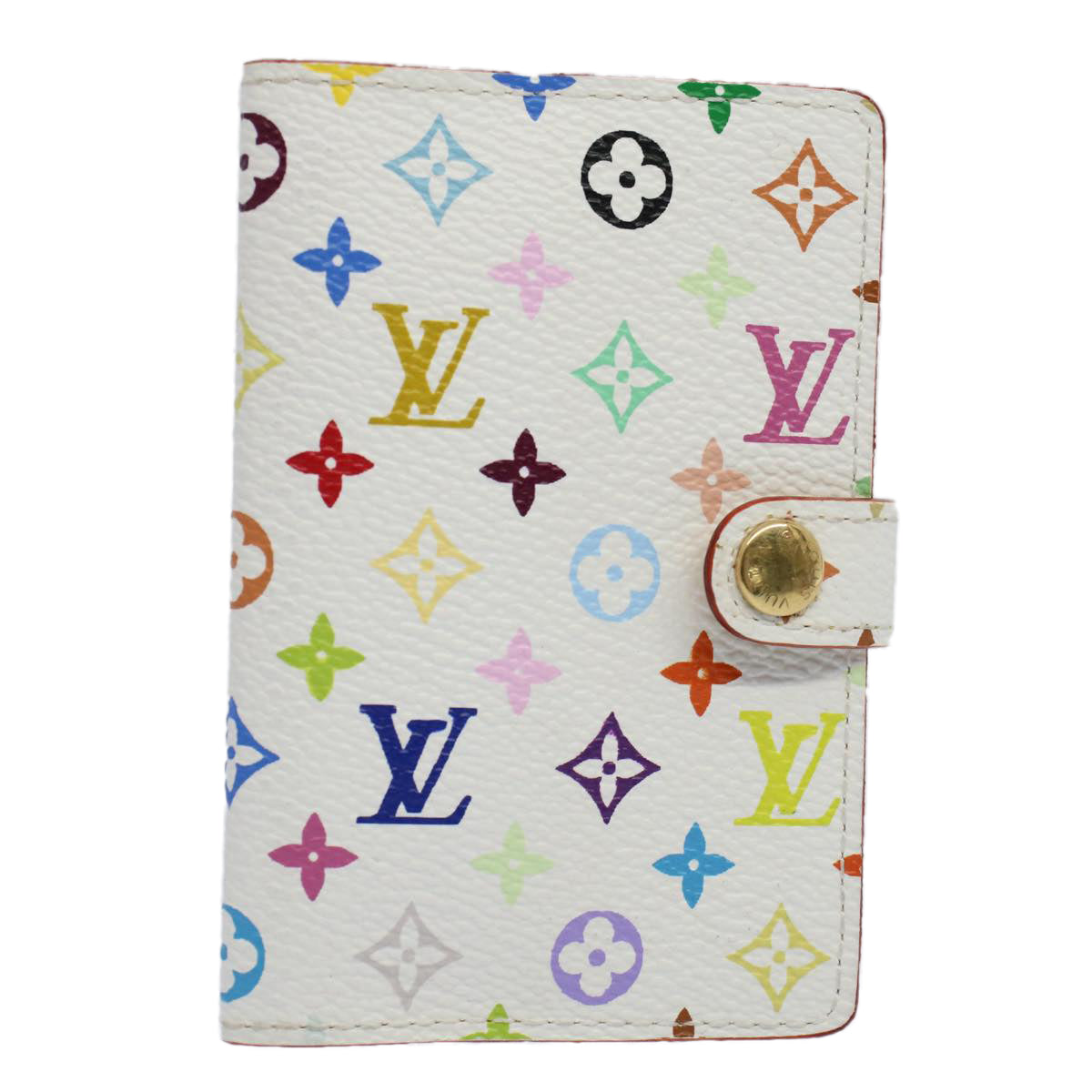 LOUIS VUITTON Monogram Multicolor Agenda Mini Note Cover M92653 LV 55666