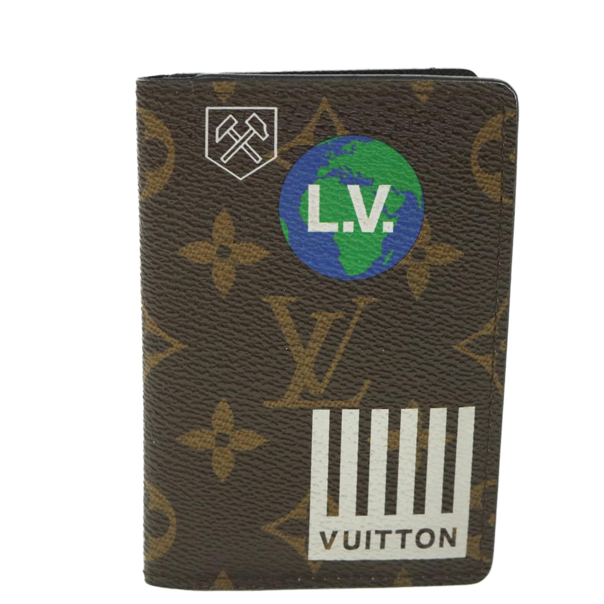 LOUIS VUITTON Monogram Organizer Dupoch Card Case M67818 LV 55667
