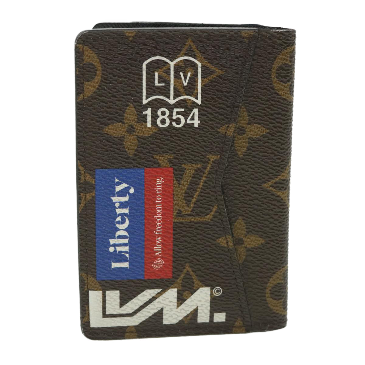 LOUIS VUITTON Monogram Organizer Dupoch Card Case M67818 LV 55667