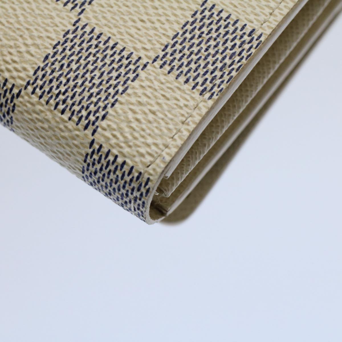 LOUIS VUITTON Damier Azur Portefeuille Tresol Wallet N61744 LV 55676