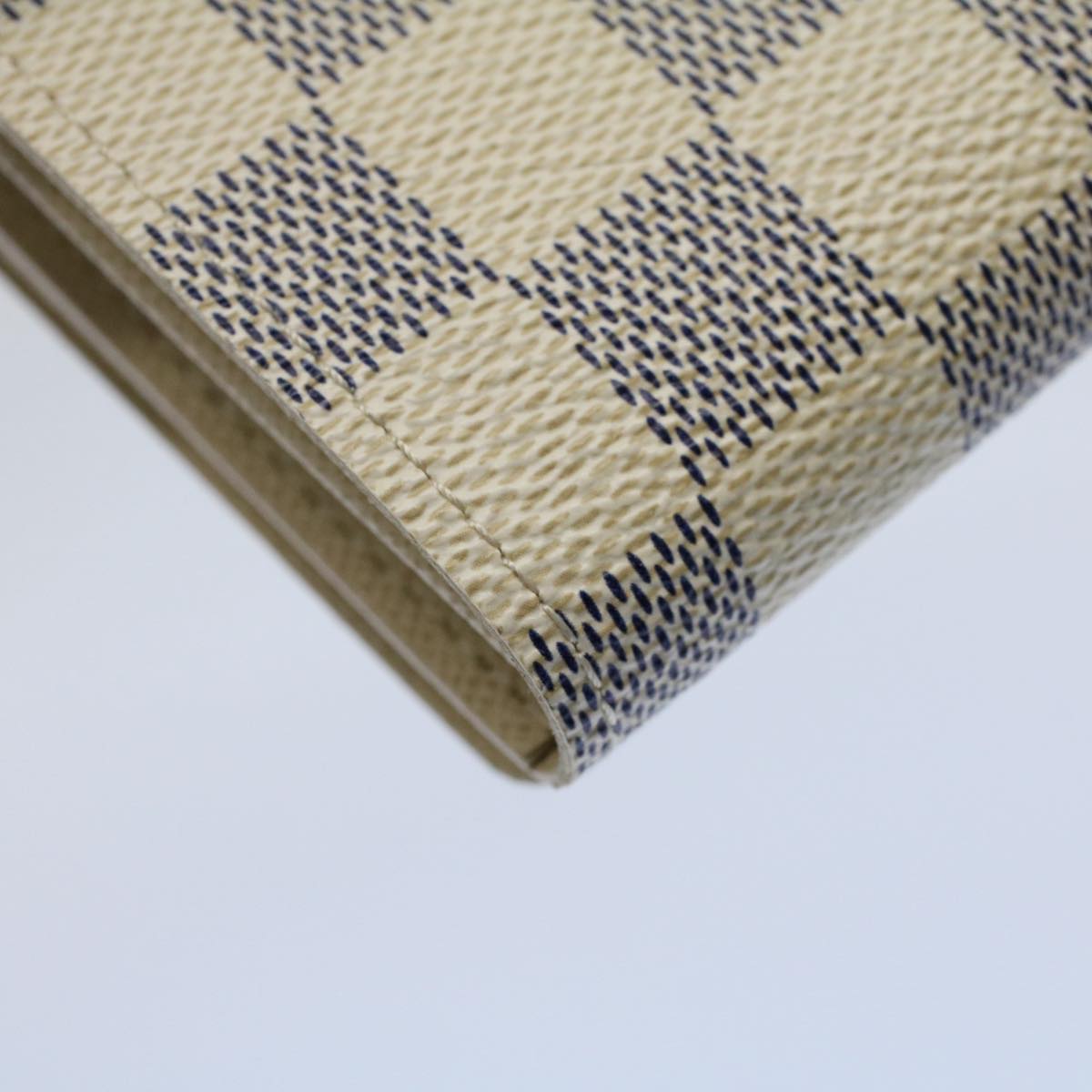 LOUIS VUITTON Damier Azur Portefeuille Tresol Wallet N61744 LV 55676