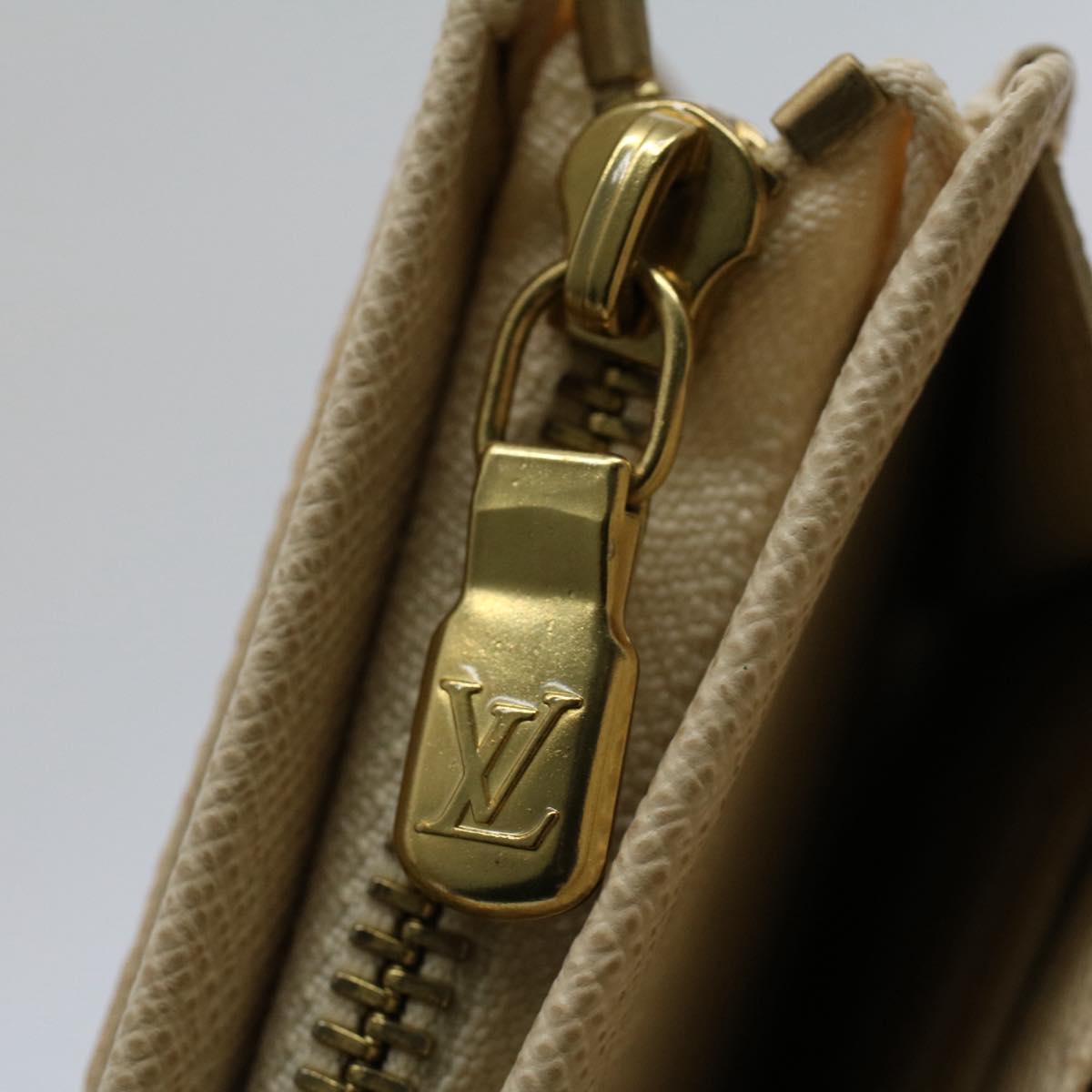 LOUIS VUITTON Damier Azur Portefeuille Tresol Wallet N61744 LV 55676