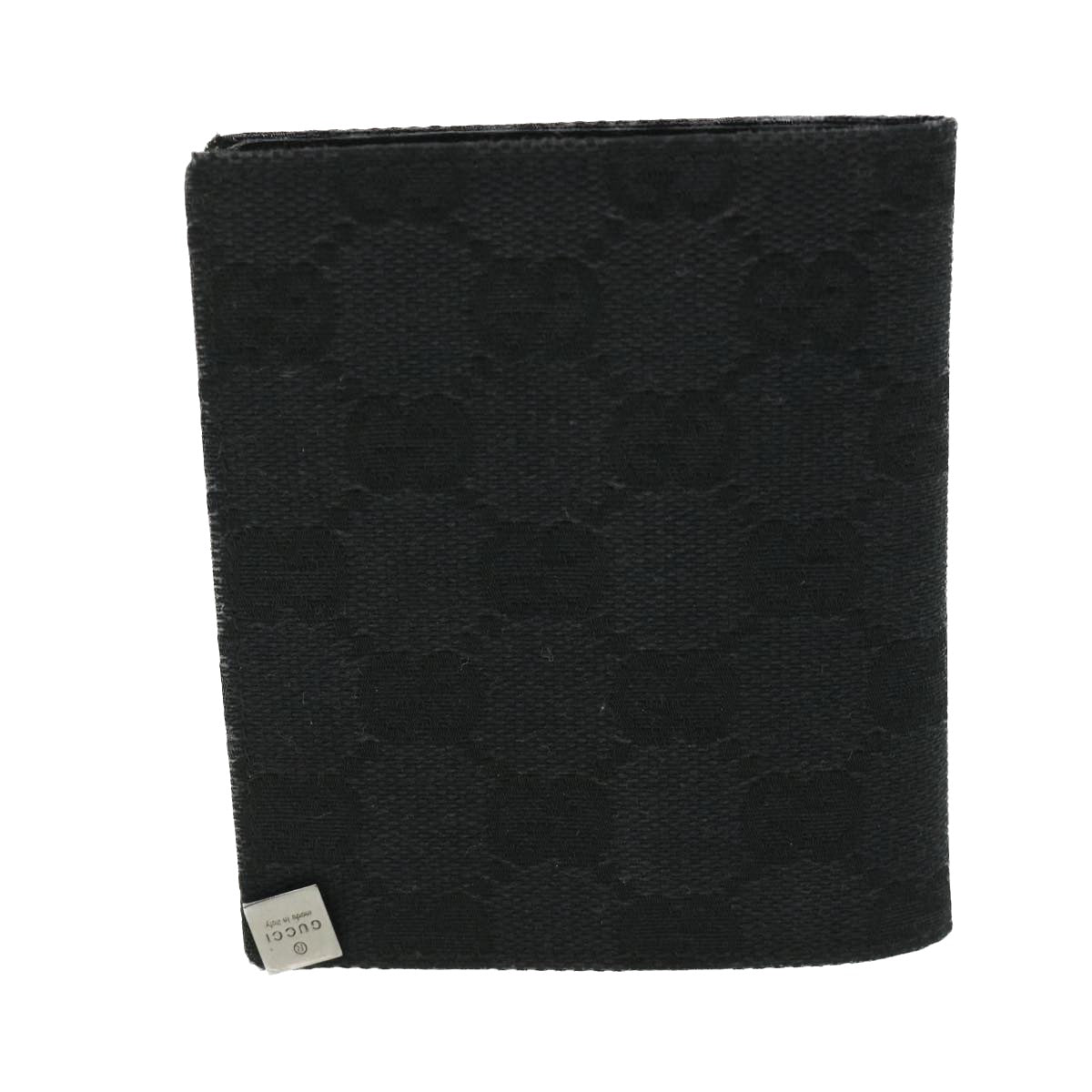 Luxury Gucci GG Canvas Card Case Black 90634  55683