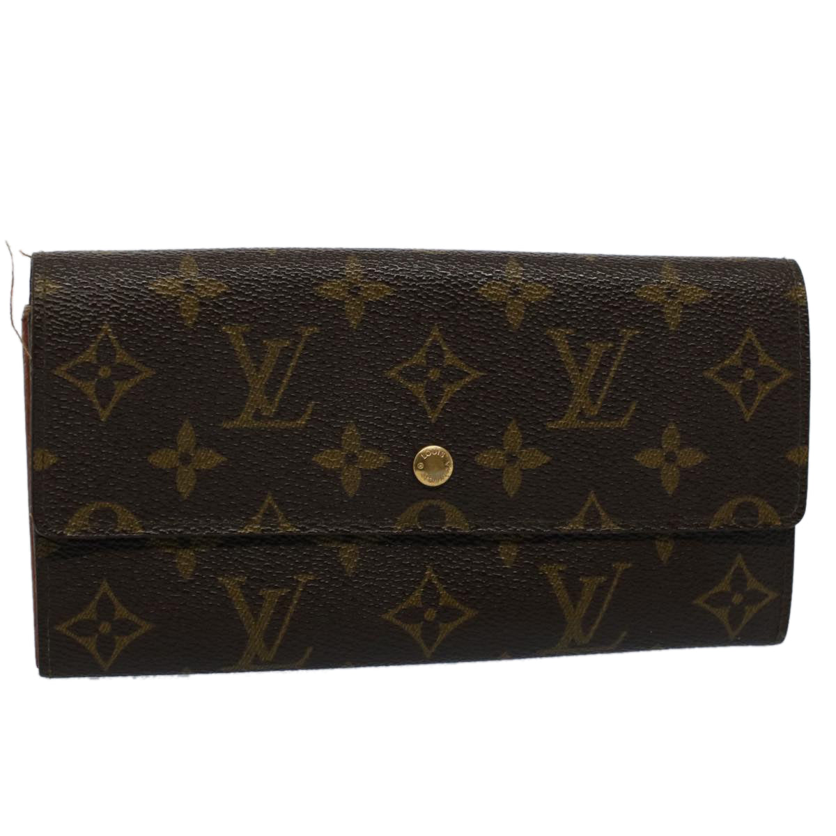 LOUIS VUITTON Monogram Portefeuille Sarah Long Wallet Vintage M60531 55684