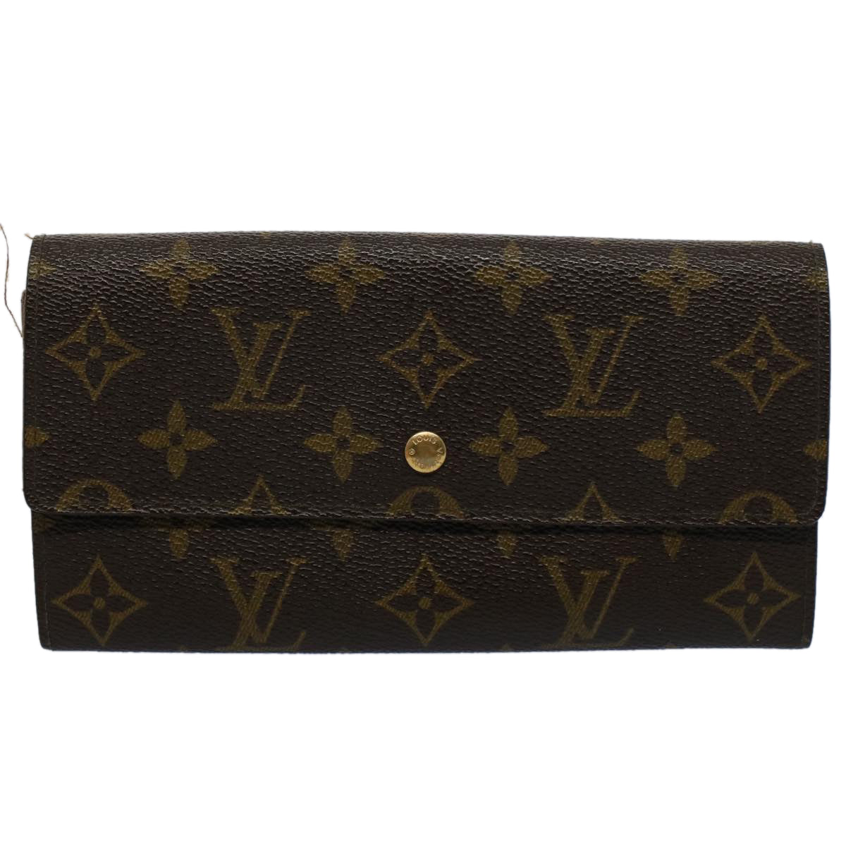 LOUIS VUITTON Monogram Portefeuille Sarah Long Wallet Vintage M60531 55684