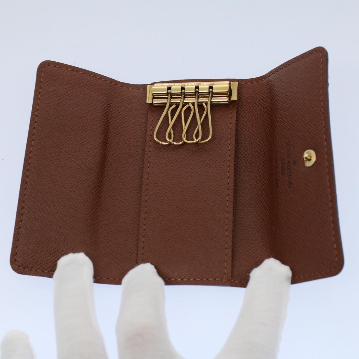LOUIS VUITTON Monogram Multi Cles 4 Key Case M69517 LV 55685