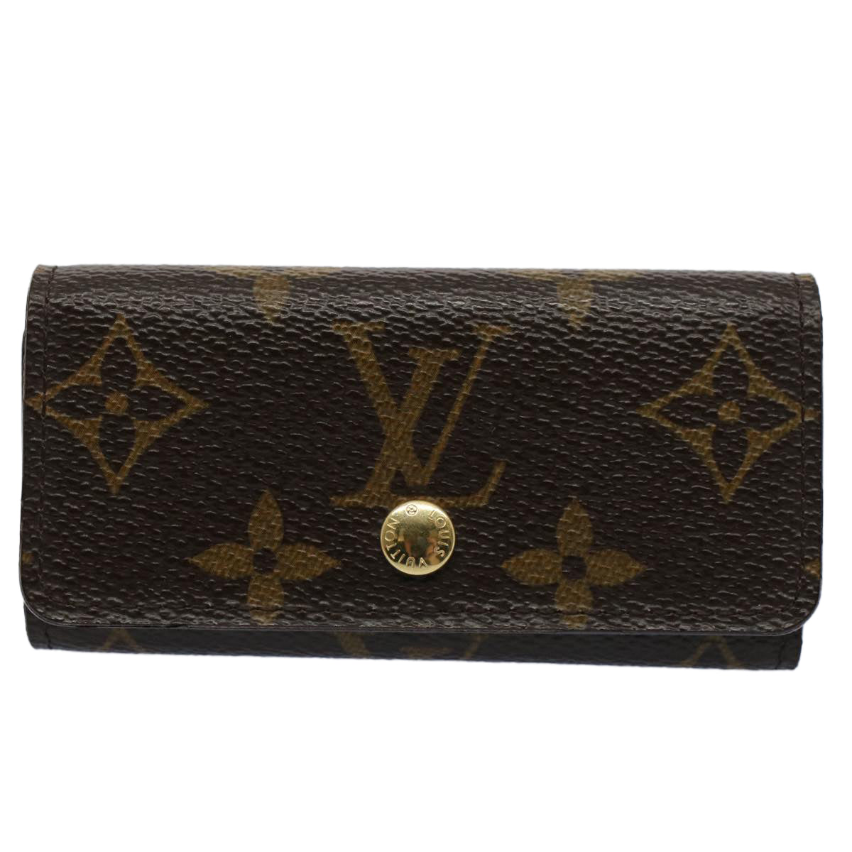 LOUIS VUITTON Monogram Multi Cles 4 Key Case M69517 LV 55685