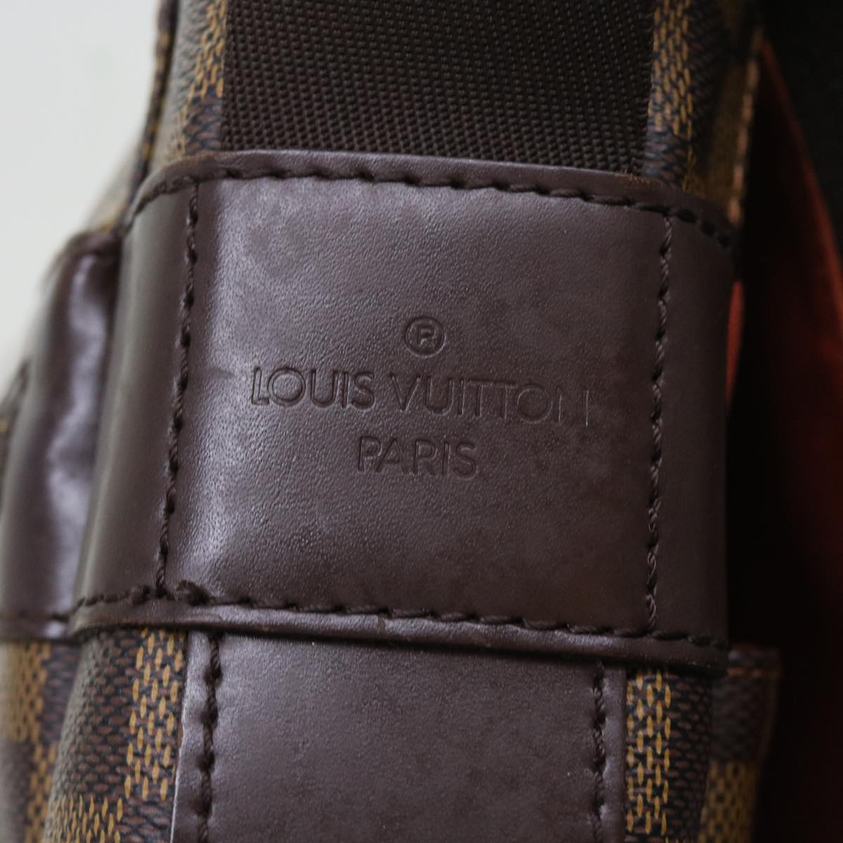 LOUIS VUITTON Damier Ebene Abbesses Shoulder Bag N45257 LV 55695