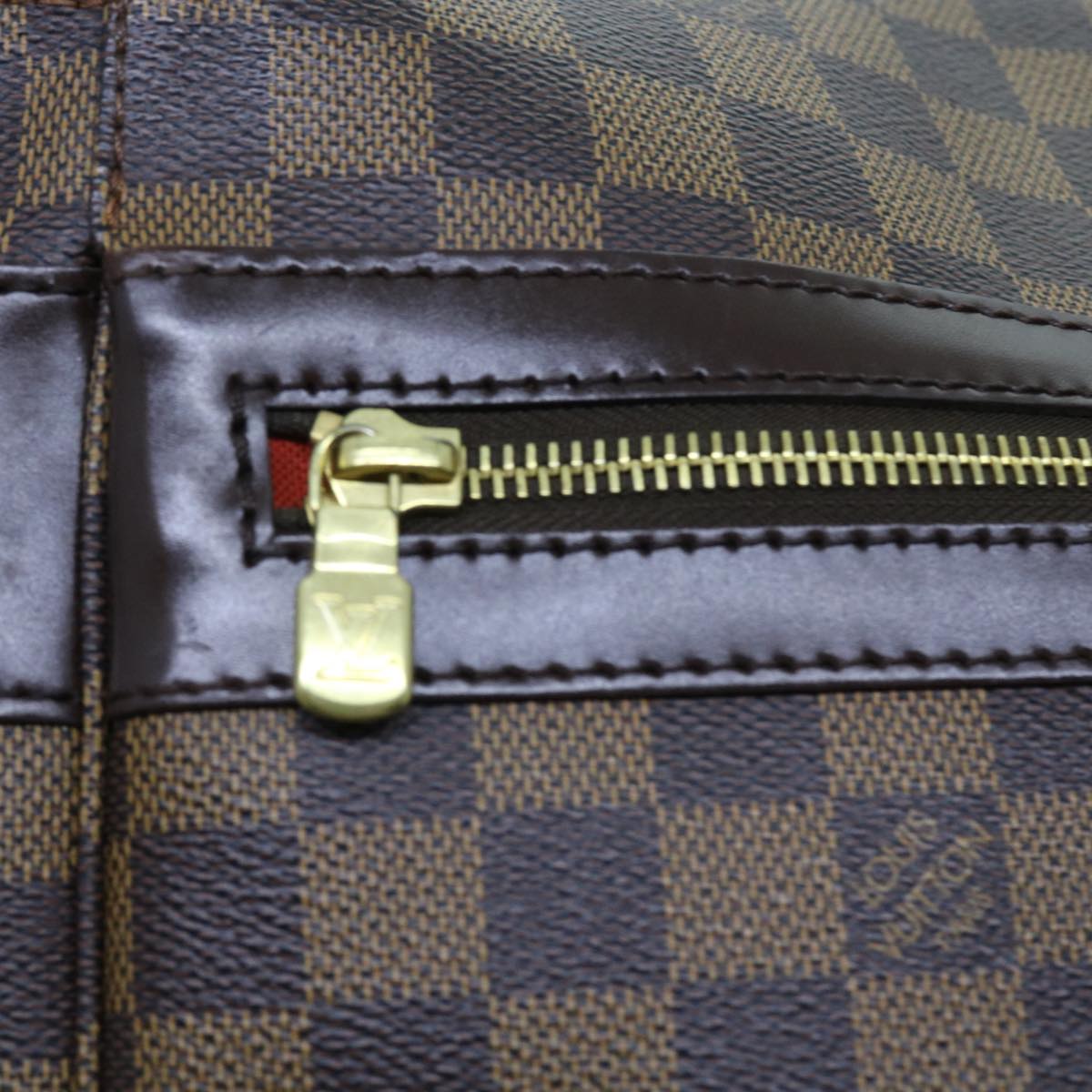 LOUIS VUITTON Damier Ebene Abbesses Shoulder Bag N45257 LV 55695