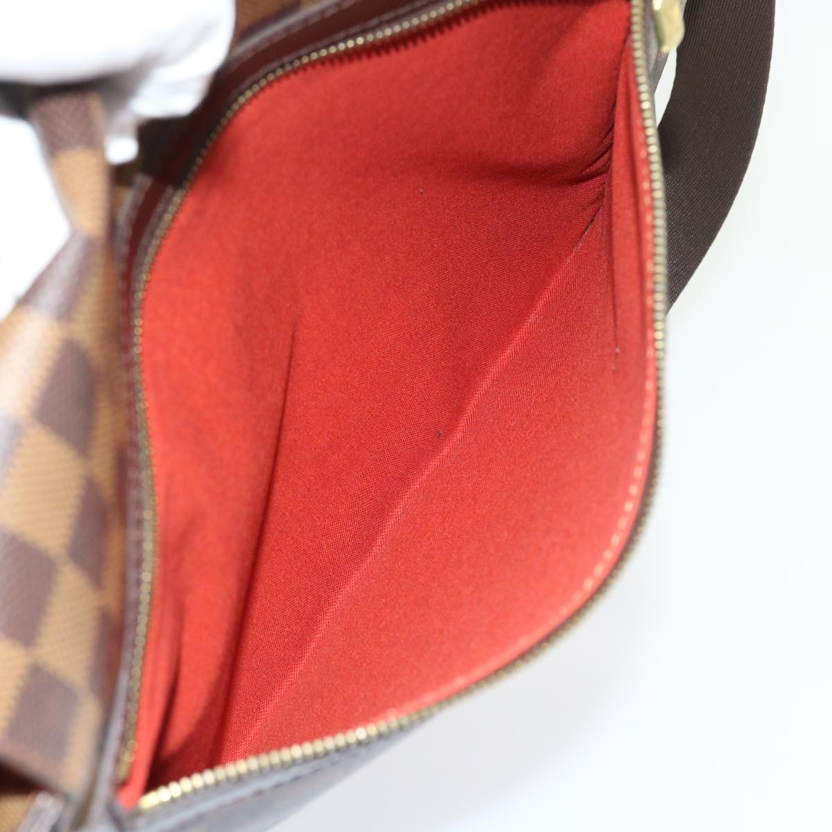 LOUIS VUITTON Damier Ebene Abbesses Shoulder Bag N45257 LV 55695