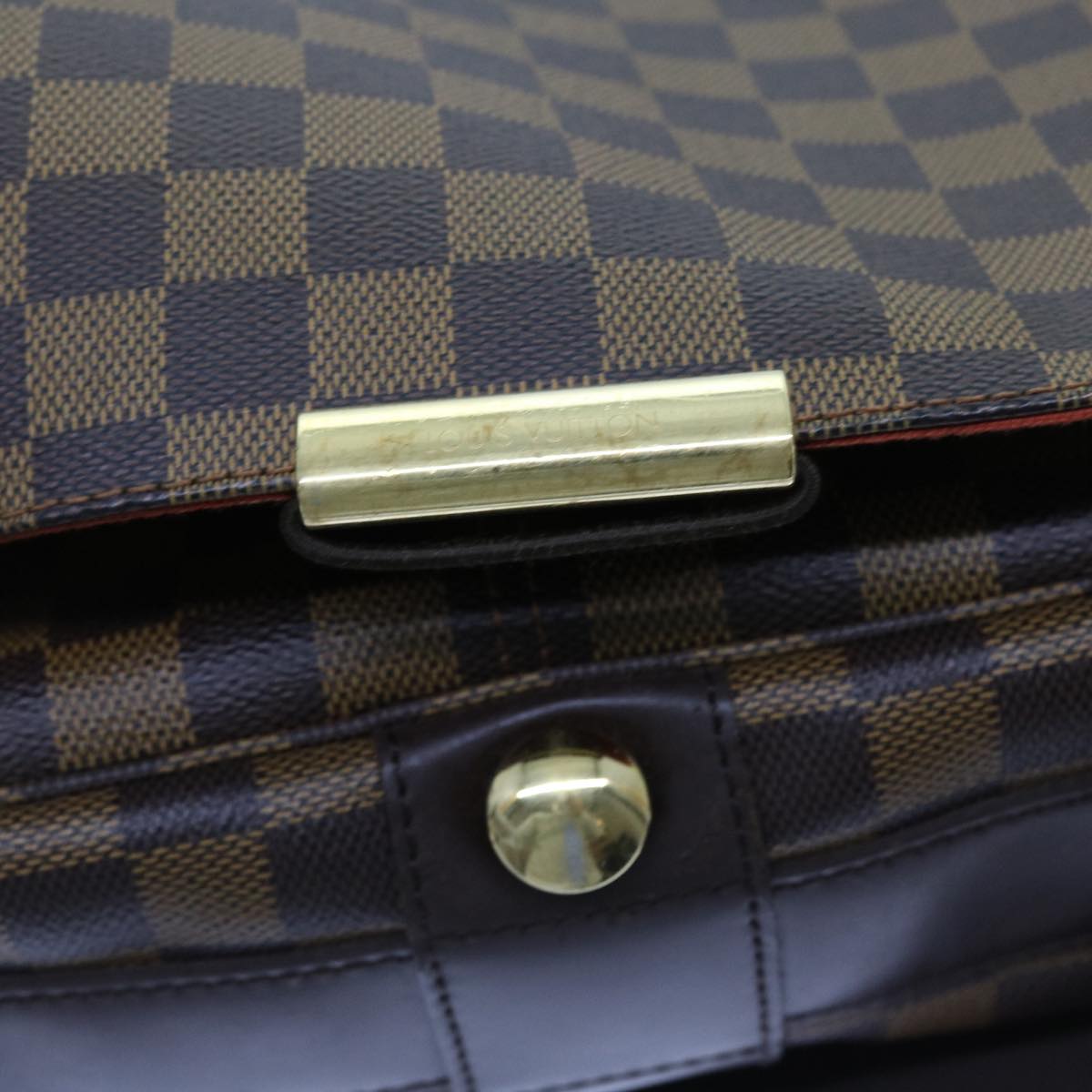LOUIS VUITTON Damier Ebene Abbesses Shoulder Bag N45257 LV 55695