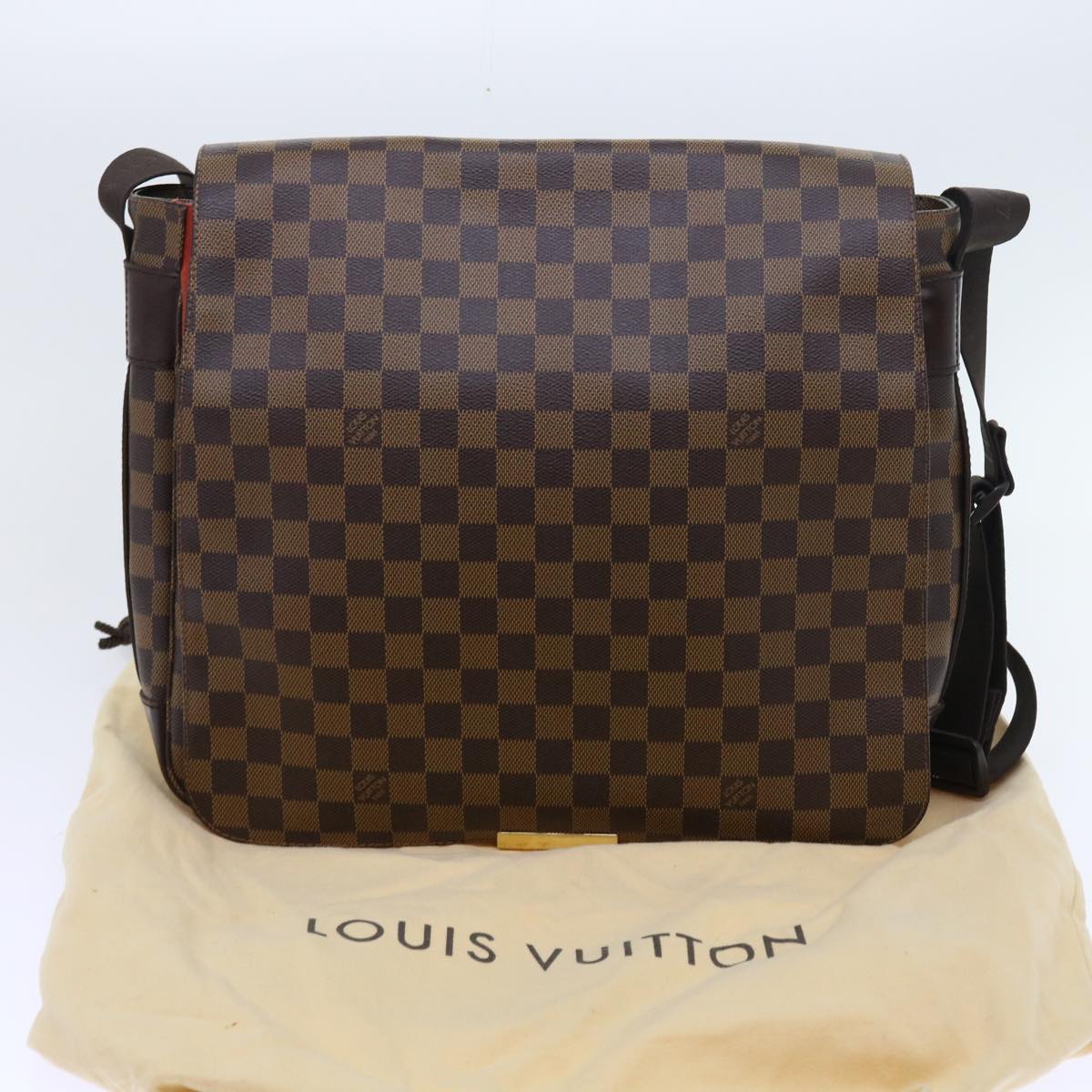 LOUIS VUITTON Damier Ebene Abbesses Shoulder Bag N45257 LV 55695