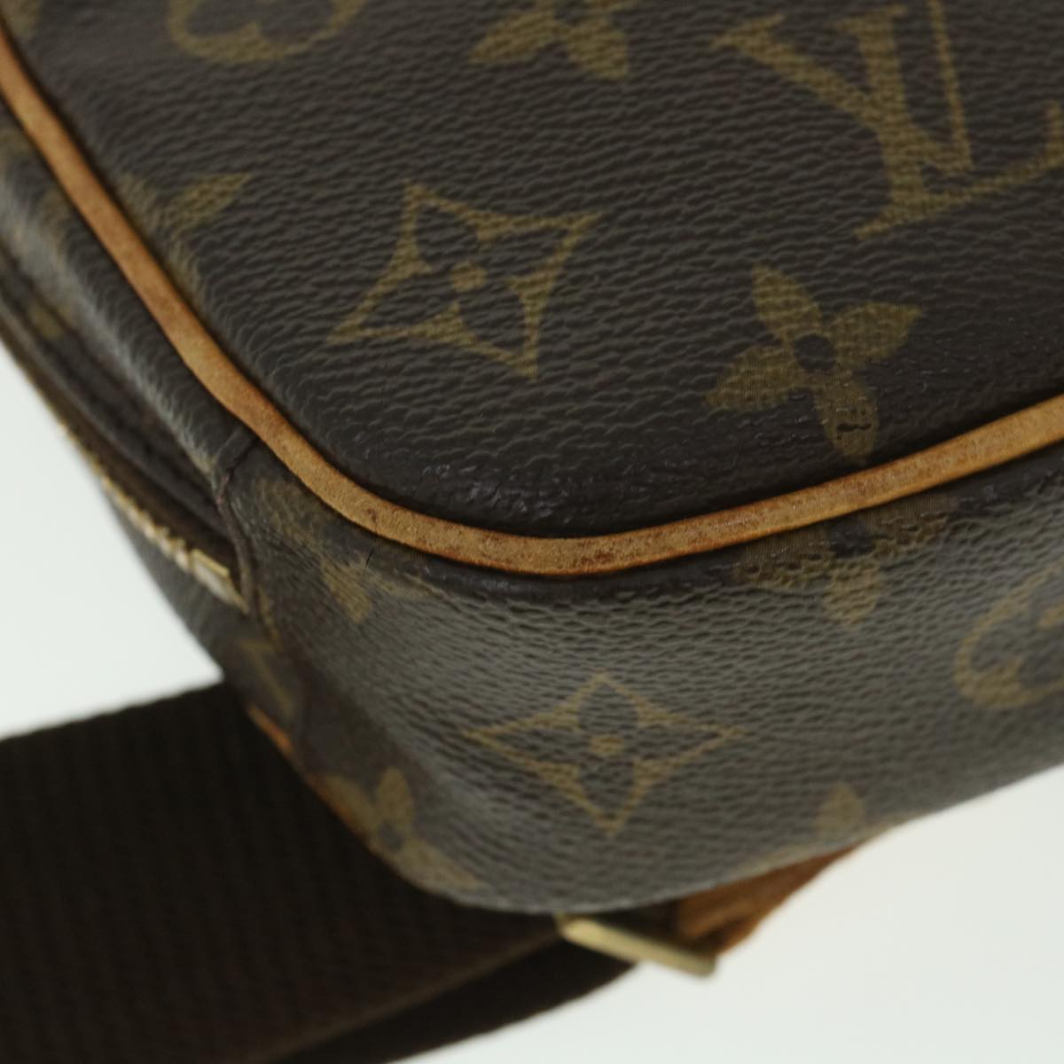LOUIS VUITTON Monogram Pochette Gange Shoulder Bag M51870 LV 55703