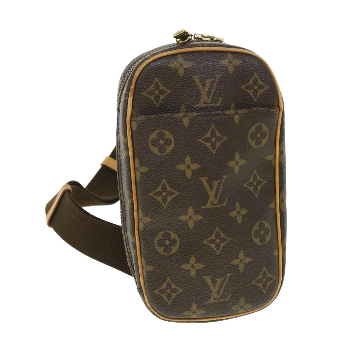 LOUIS VUITTON Monogram Pochette Gange Shoulder Bag M51870 LV 55703
