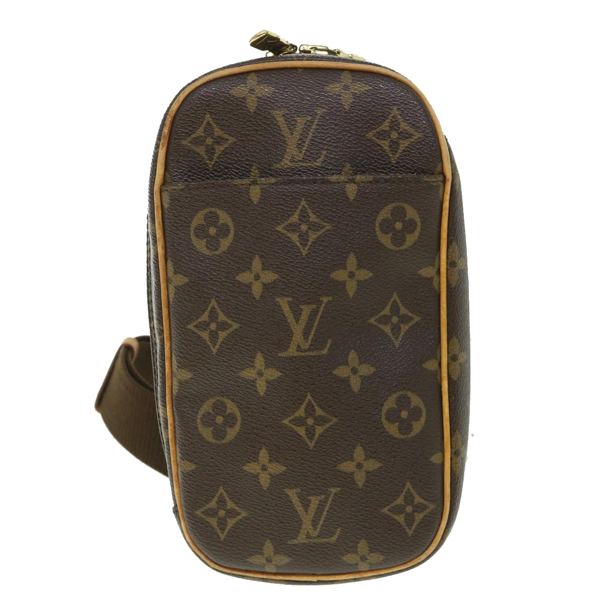 LOUIS VUITTON Monogram Pochette Gange Shoulder Bag M51870 LV 55703