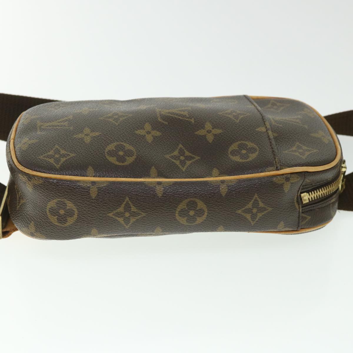 LOUIS VUITTON Monogram Pochette Gange Shoulder Bag M51870 LV 55703
