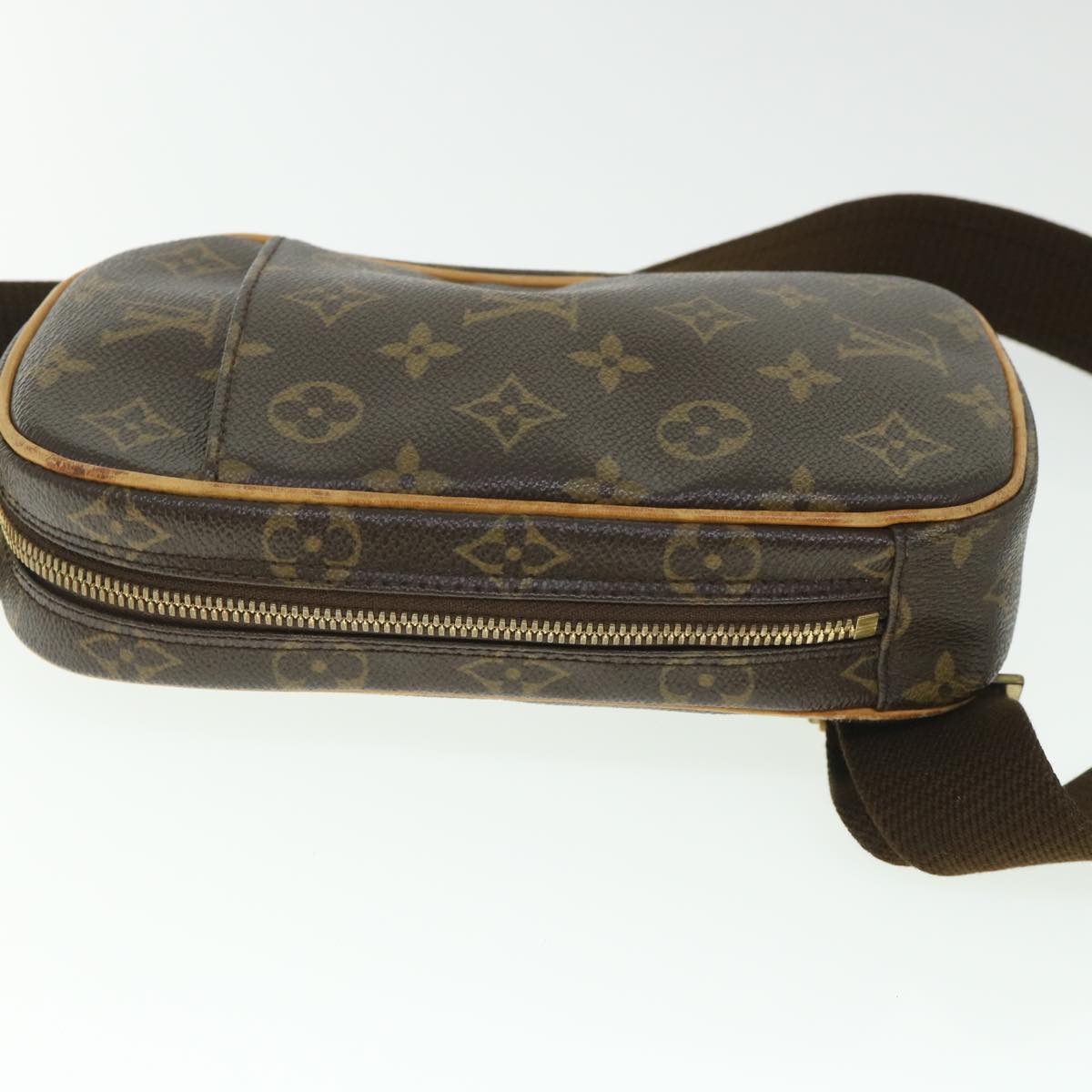 LOUIS VUITTON Monogram Pochette Gange Shoulder Bag M51870 LV 55703