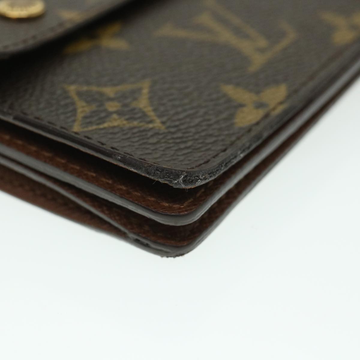 LOUIS VUITTON Monogram Portefeuille Acordion Long Wallet M58008 LV 55706
