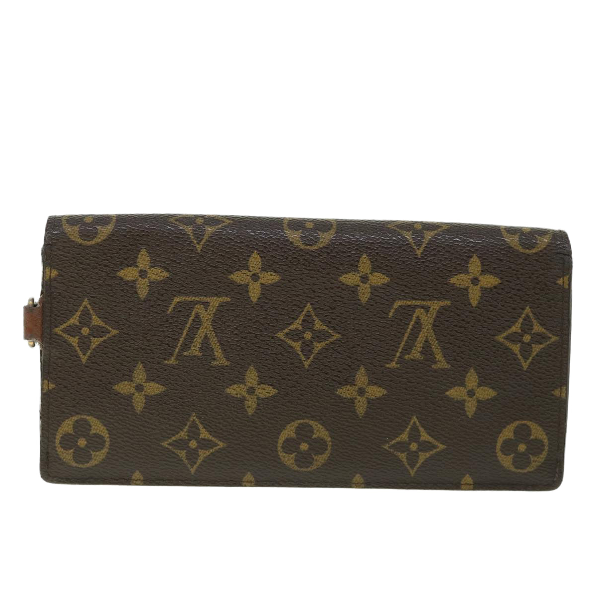 LOUIS VUITTON Monogram Portefeuille Acordion Long Wallet M58008 LV 55706