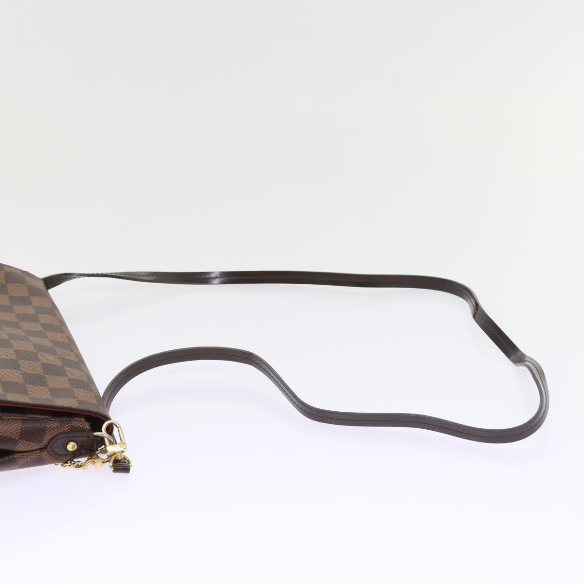 LOUIS VUITTON Damier Ebene Favorit PM Shoulder Bag 2way N41276 LV 55712