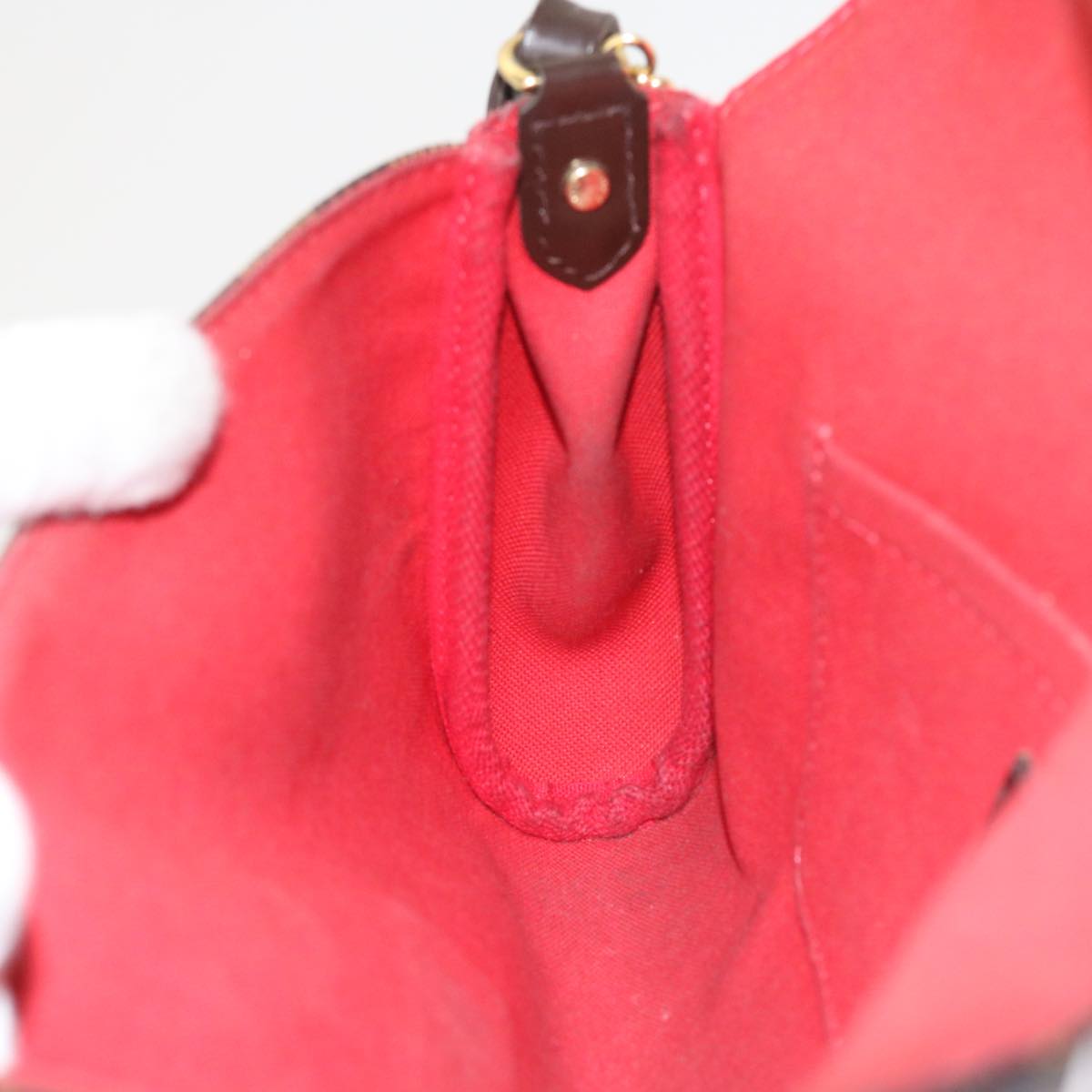 LOUIS VUITTON Damier Ebene Favorit PM Shoulder Bag 2way N41276 LV 55712