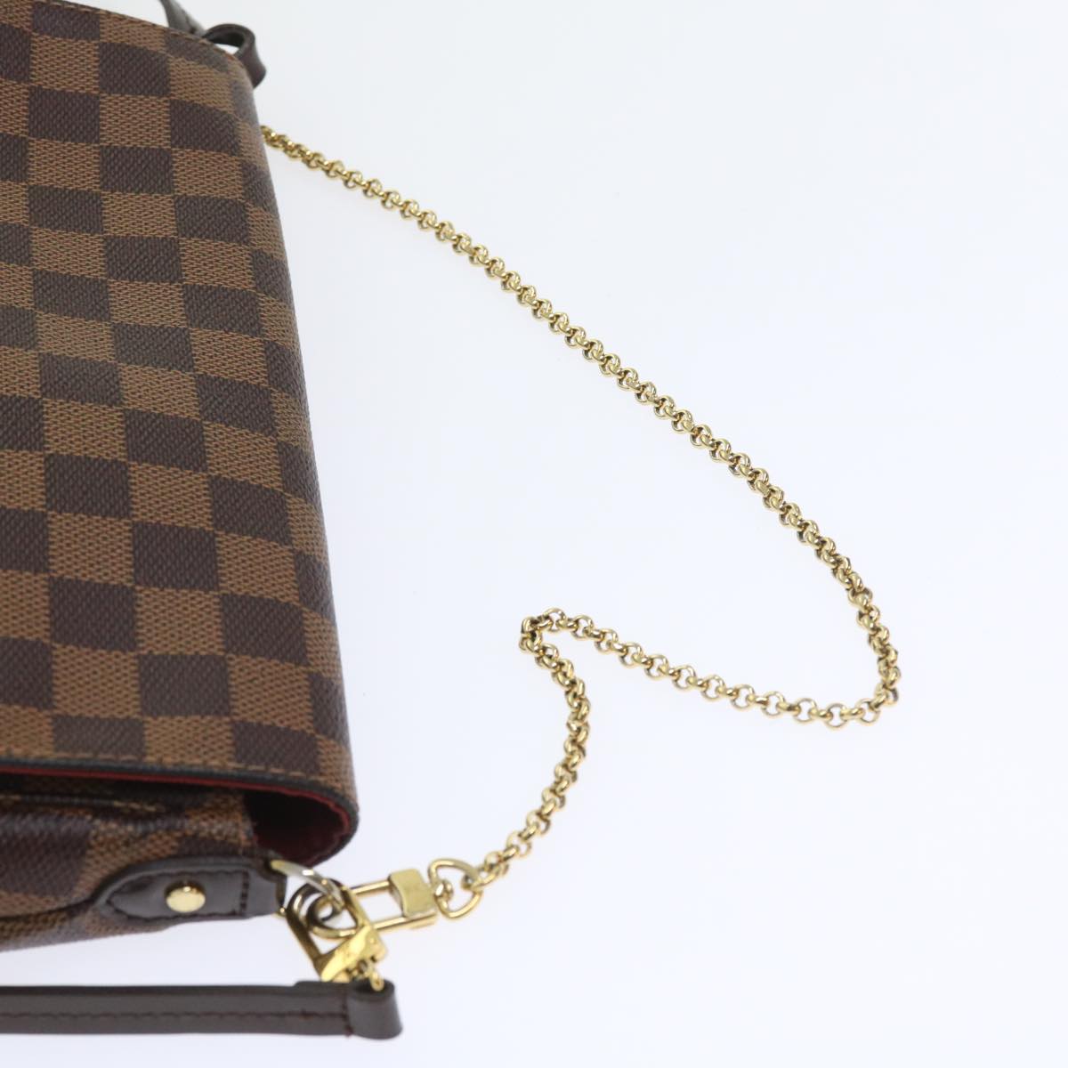 LOUIS VUITTON Damier Ebene Favorit PM Shoulder Bag 2way N41276 LV 55712