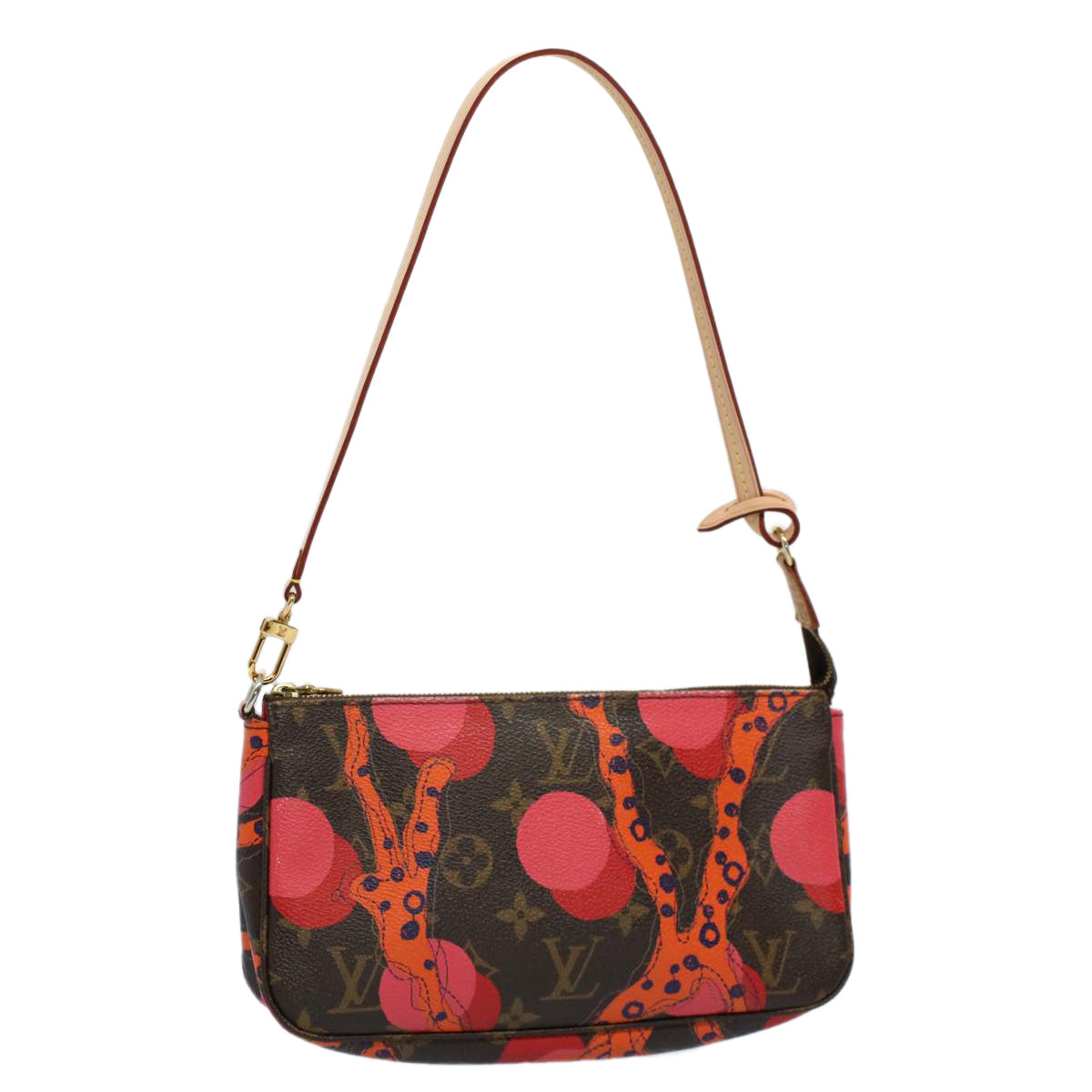 LOUIS VUITTON Monogram La Mage Pochette Accessoires Red Pink M41604 55717