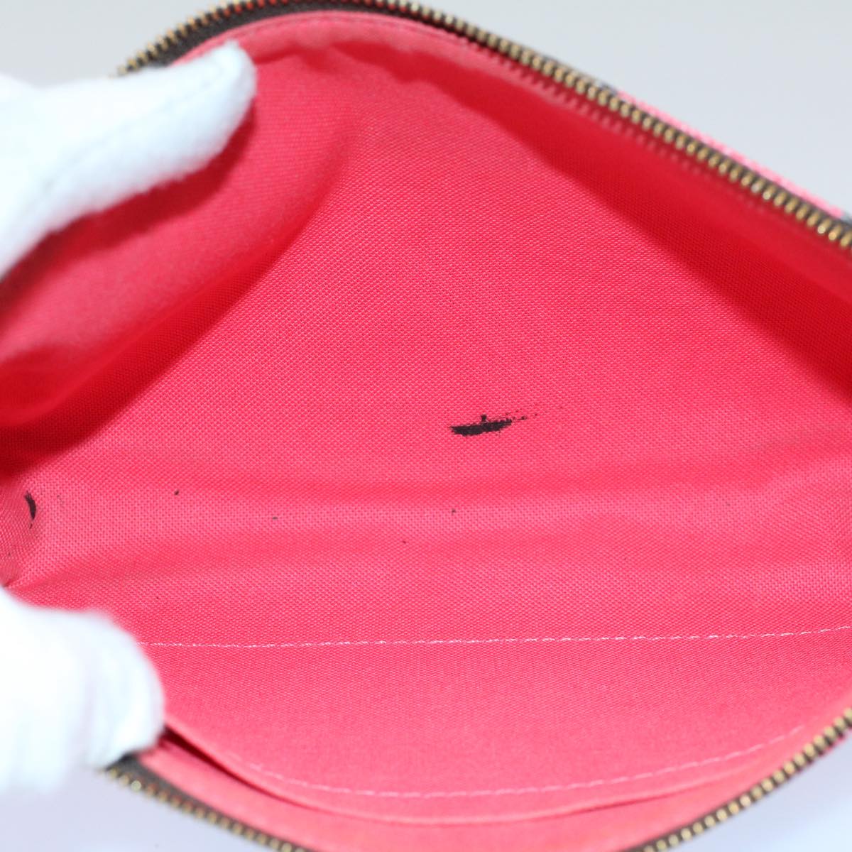 LOUIS VUITTON Monogram La Mage Pochette Accessoires Red Pink M41604 55717