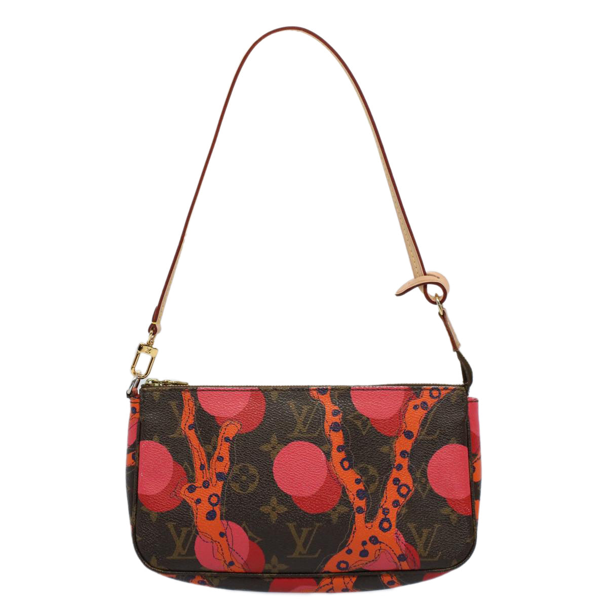 LOUIS VUITTON Monogram La Mage Pochette Accessoires Red Pink M41604 55717