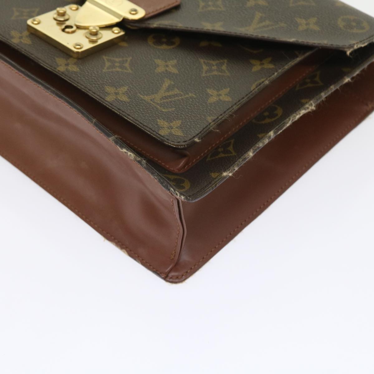 LOUIS VUITTON Monogram Monceau 28 Hand Bag 2way M51185 LV 55719