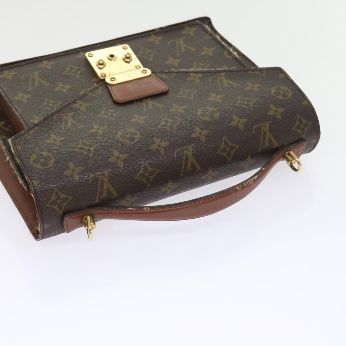 LOUIS VUITTON Monogram Monceau 28 Hand Bag 2way M51185 LV 55719