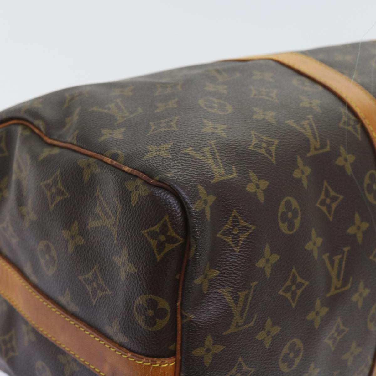 LOUIS VUITTON Monogram Keepall Bandouliere 45 Boston Bag M41418 LV 55720