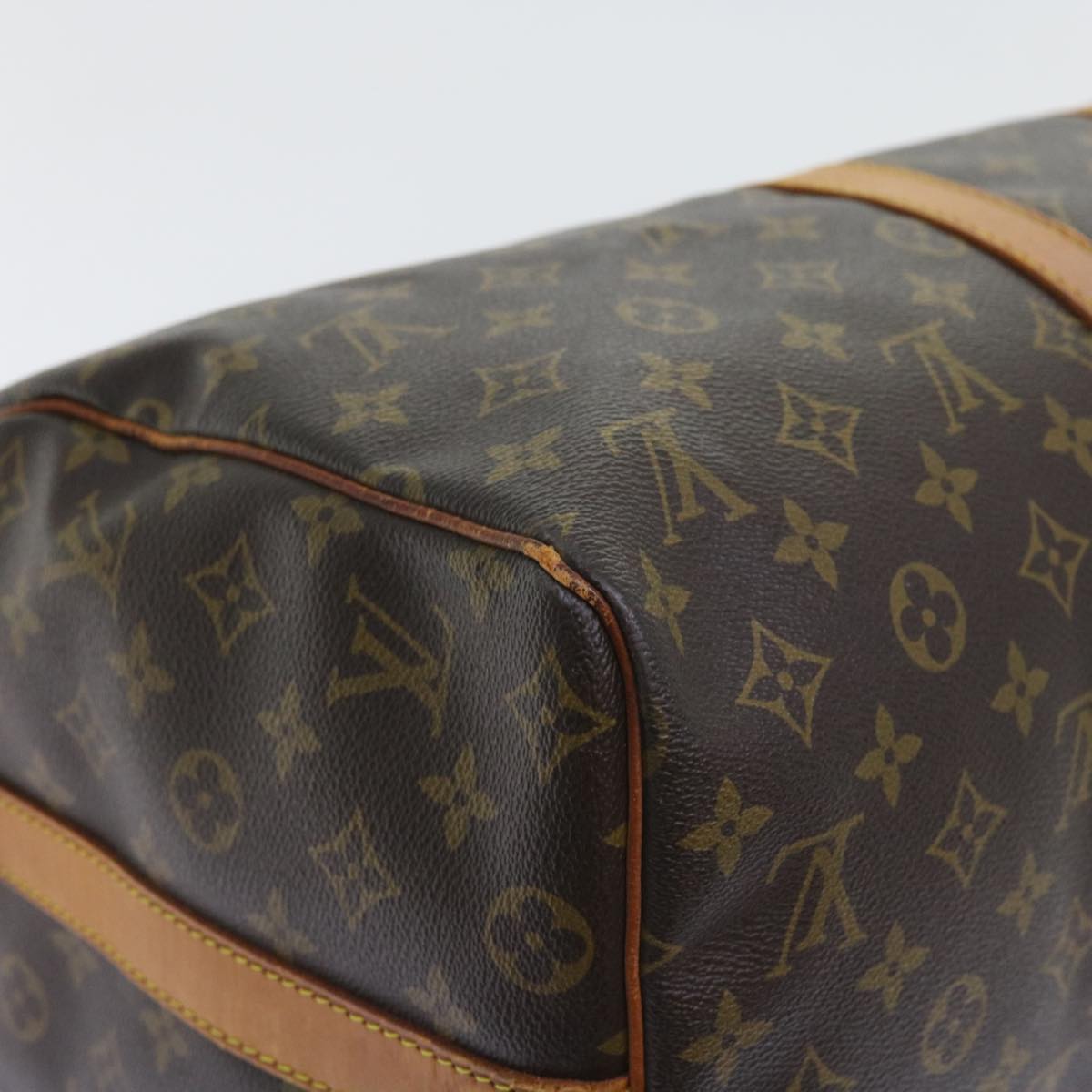 LOUIS VUITTON Monogram Keepall Bandouliere 45 Boston Bag M41418 LV 55720
