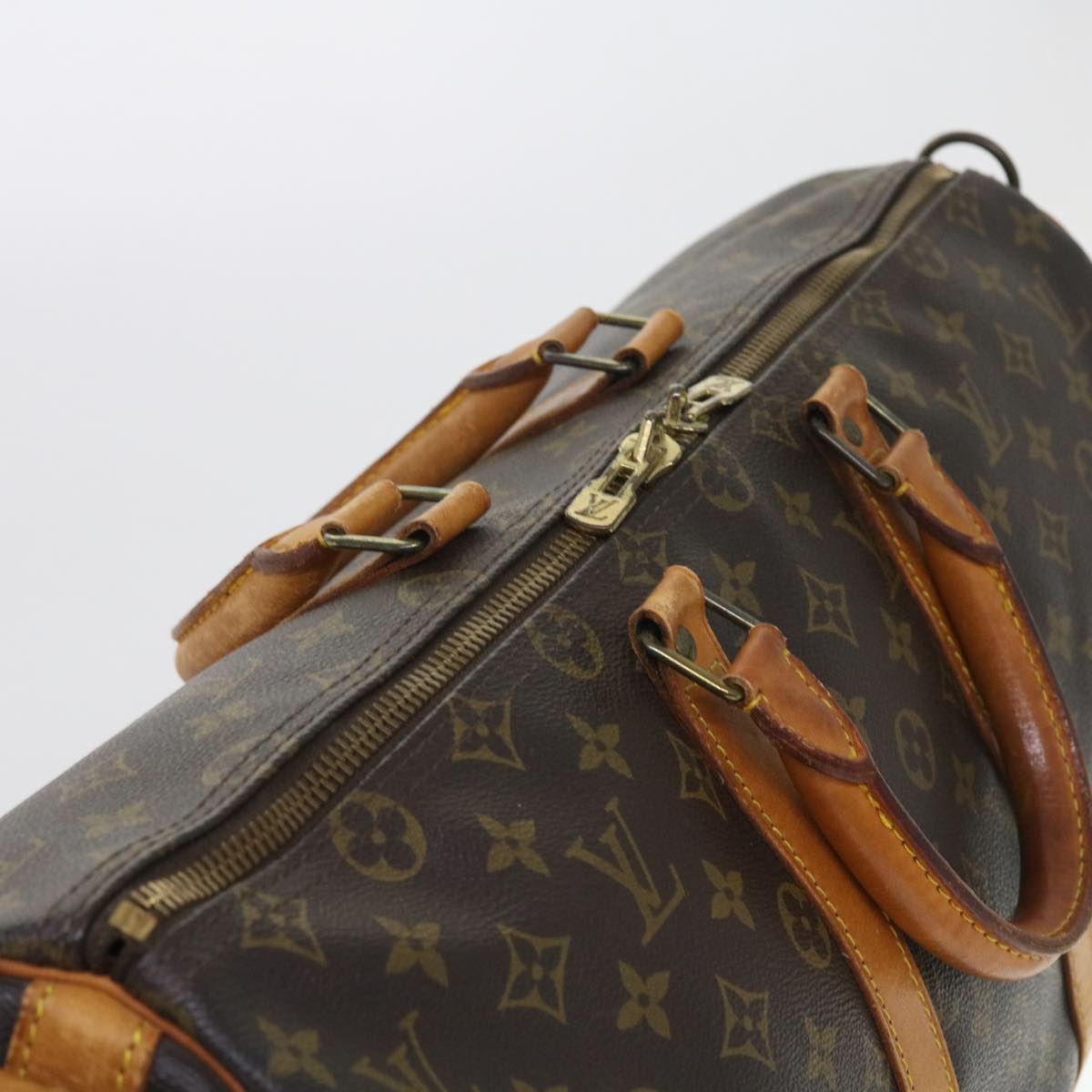 LOUIS VUITTON Monogram Keepall Bandouliere 45 Boston Bag M41418 LV 55720