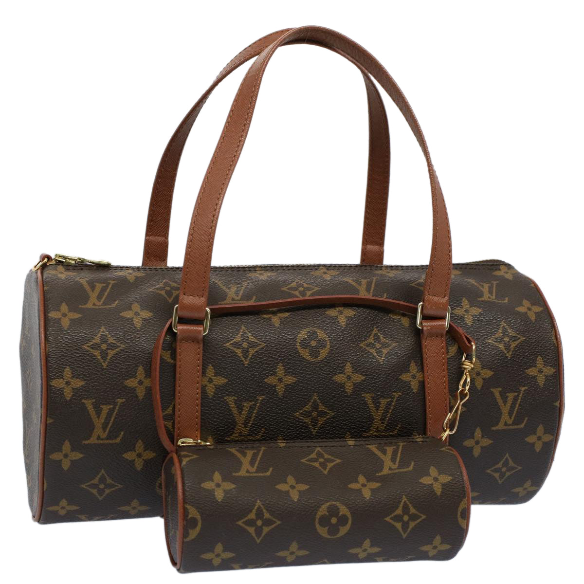 LOUIS VUITTON Monogram Papillon 30 Hand Bag M51385 LV 55725