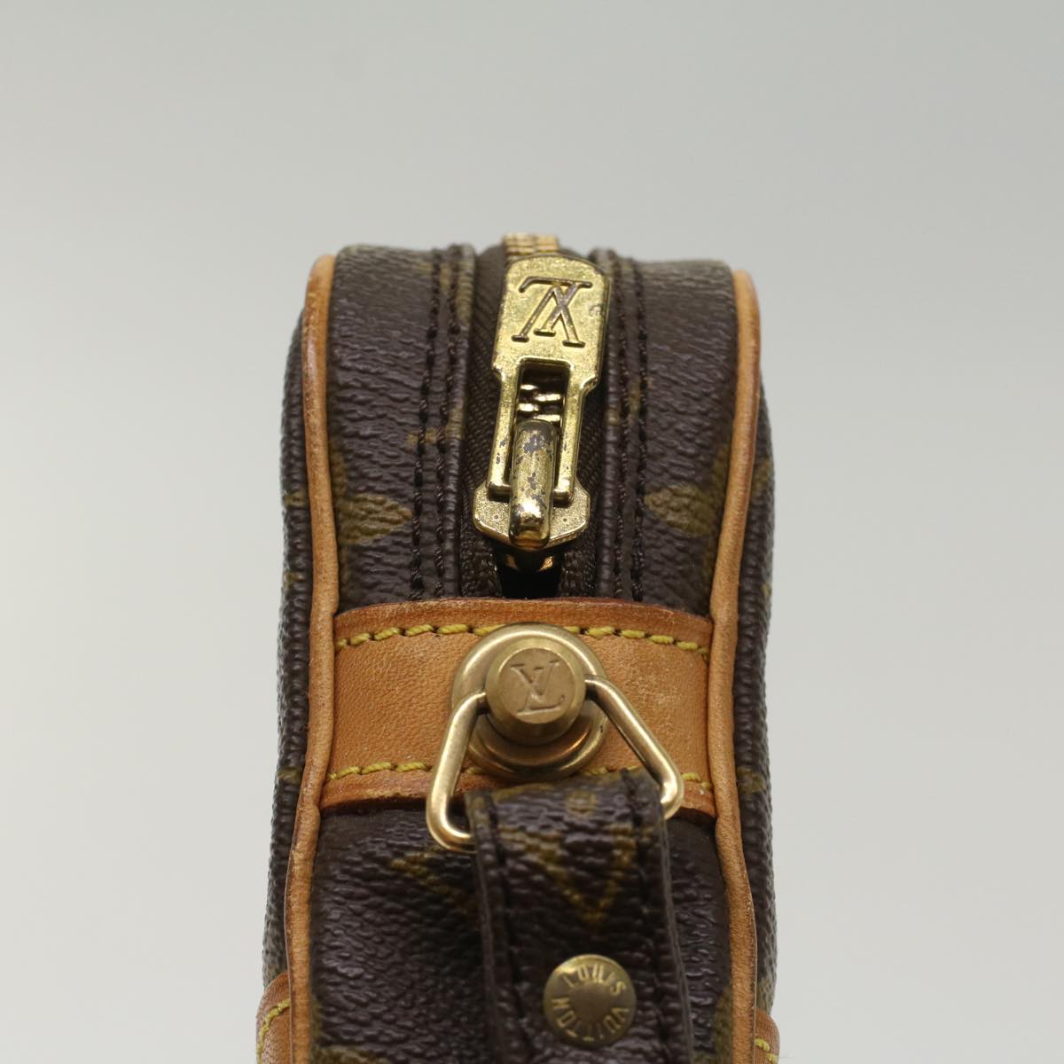 LOUIS VUITTON Monogram Marly Dragonne PM Clutch Bag M51827 LV 55729