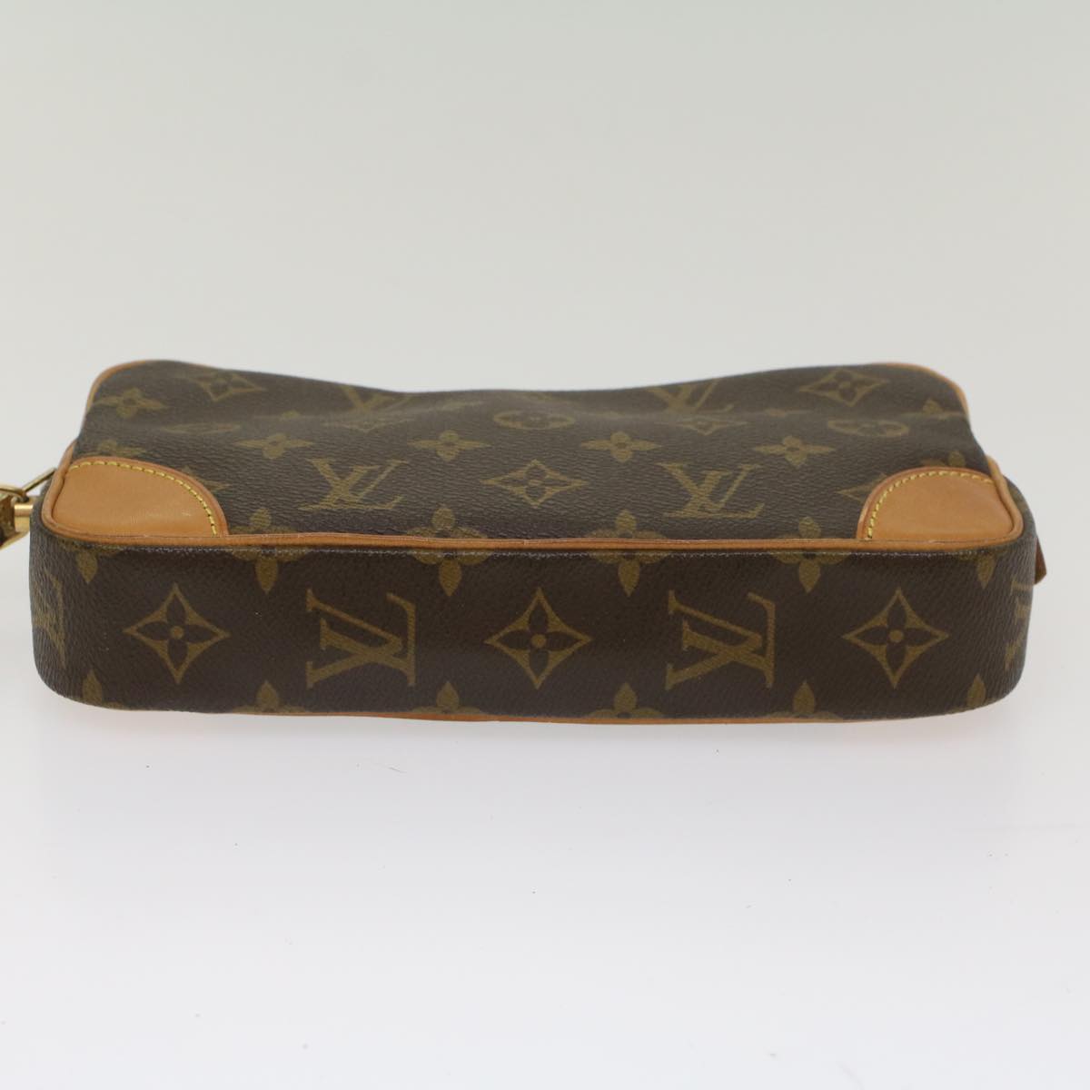LOUIS VUITTON Monogram Marly Dragonne PM Clutch Bag M51827 LV 55729