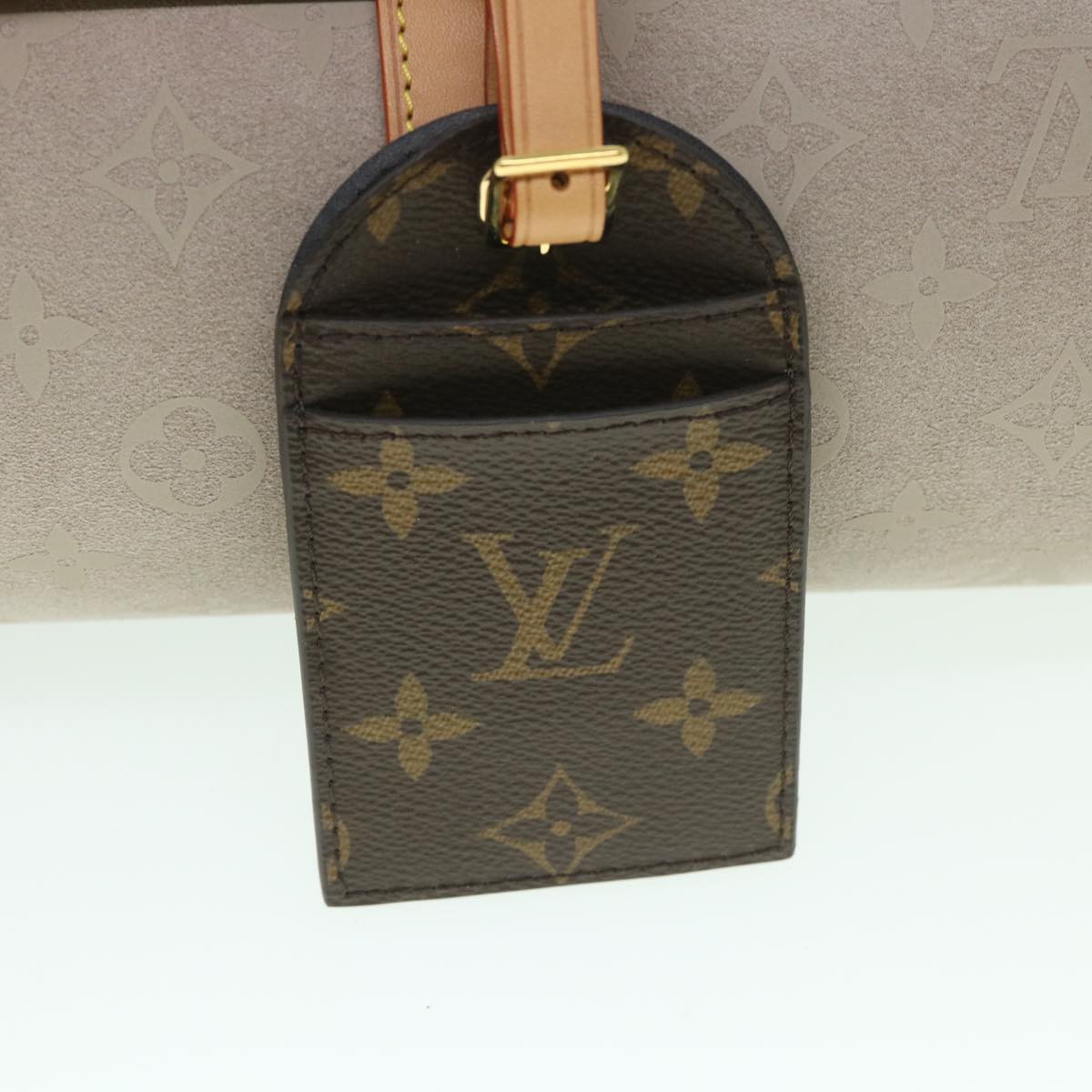 LOUIS VUITTON Monogram Etui Tapi Yoga Exercise Mat Beige GI0501 LV 55732A