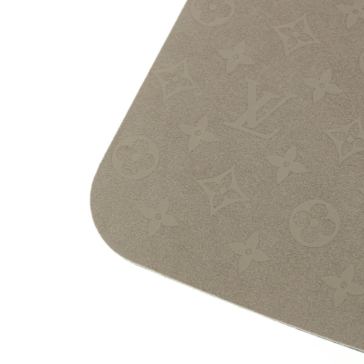 LOUIS VUITTON Monogram Etui Tapi Yoga Exercise Mat Beige GI0501 LV 55732A