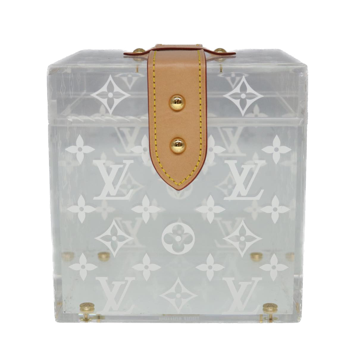 LOUIS VUITTON Monogram Boite Scott Cube Accessory Case GI0481 55733A