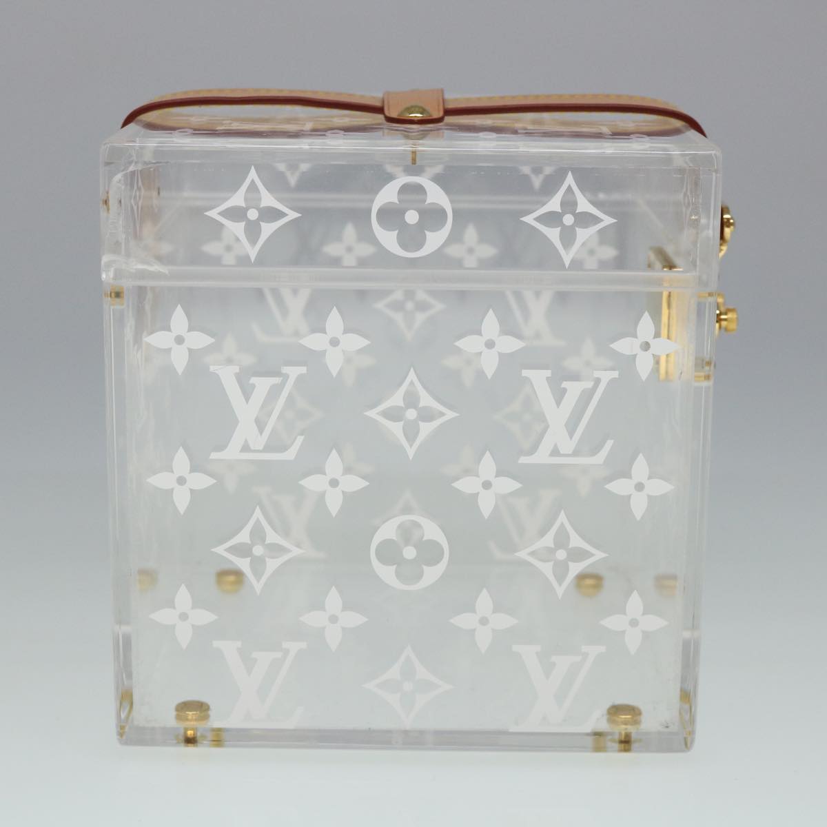 LOUIS VUITTON Monogram Boite Scott Cube Accessory Case GI0481 55733A