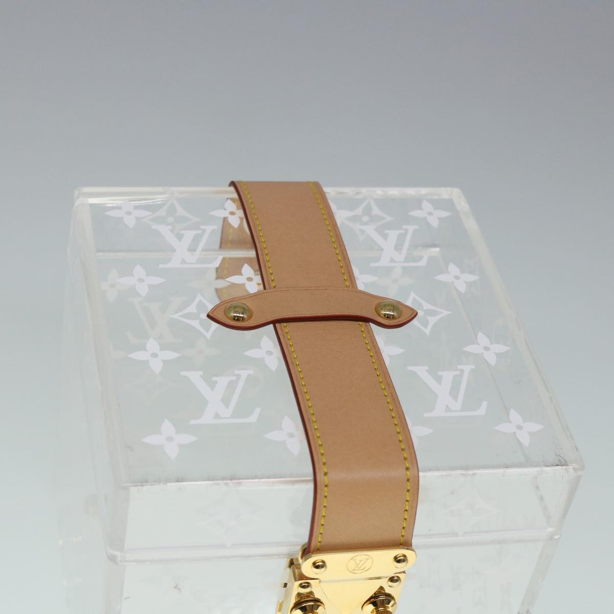 LOUIS VUITTON Monogram Boite Scott Cube Accessory Case GI0481 55733A