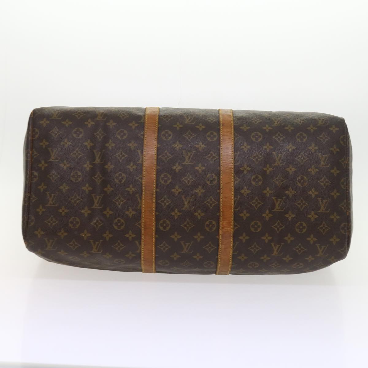 LOUIS VUITTON Monogram Keepall 55 Boston Bag M41424 LV 55761