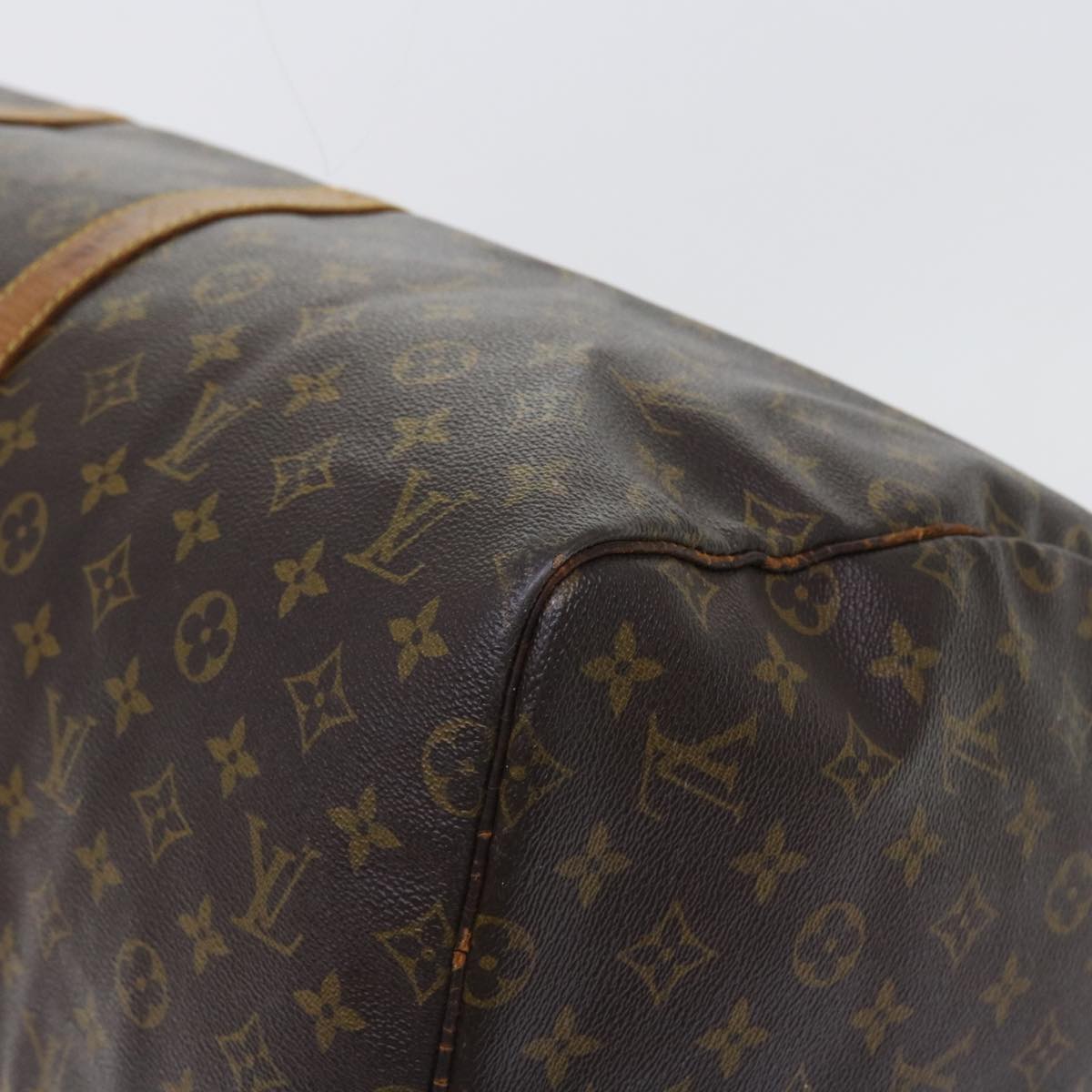 LOUIS VUITTON Monogram Keepall 55 Boston Bag M41424 LV 55761