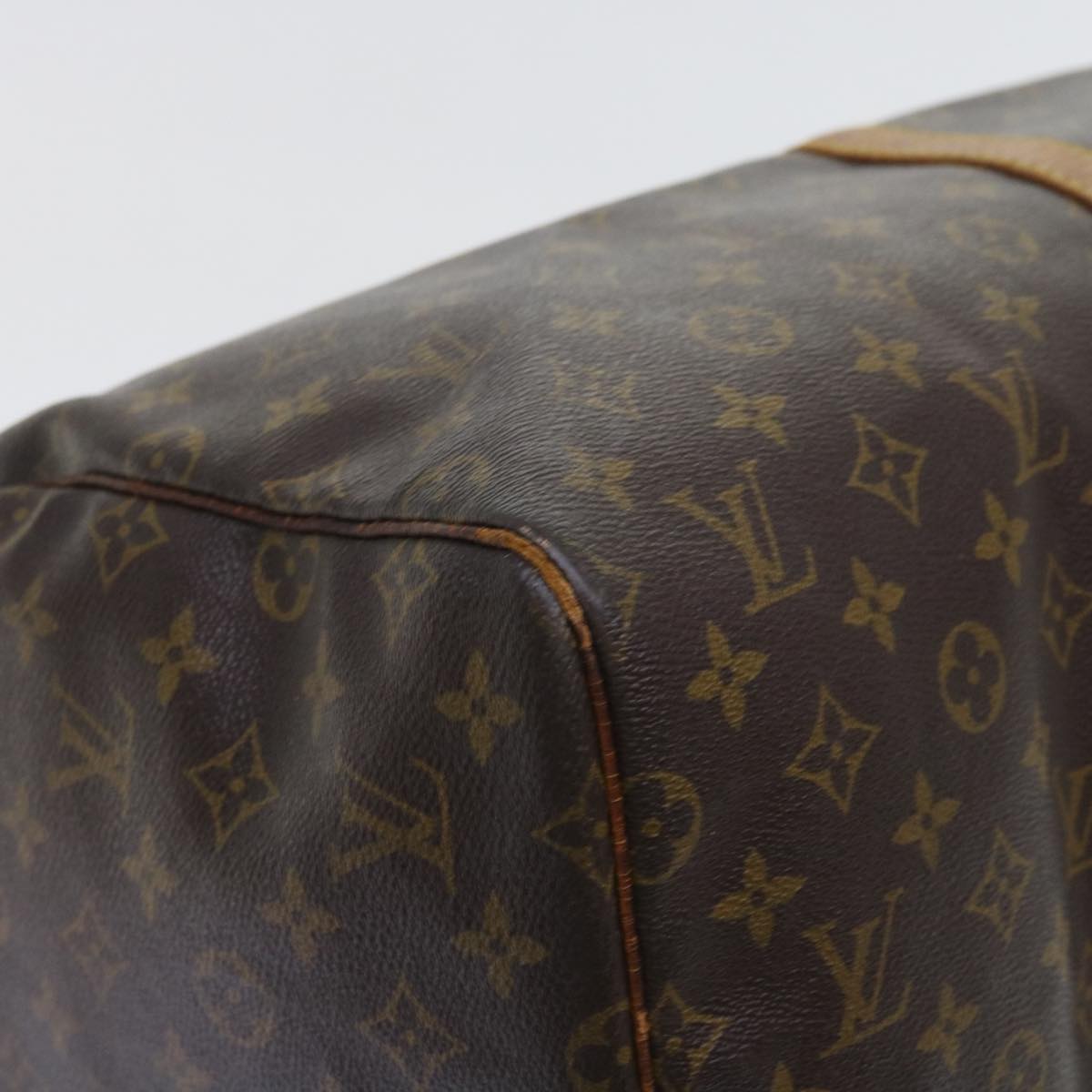 LOUIS VUITTON Monogram Keepall 55 Boston Bag M41424 LV 55761