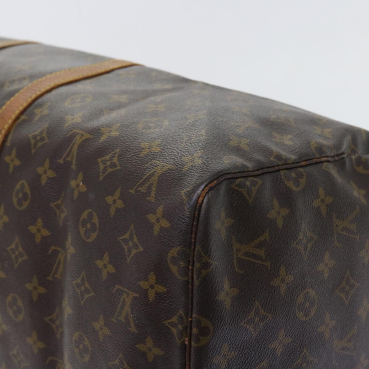 LOUIS VUITTON Monogram Keepall 55 Boston Bag M41424 LV 55761