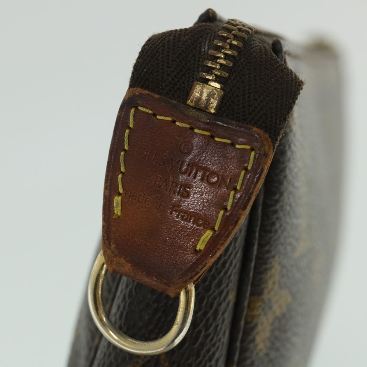 LOUIS VUITTON Monogram Pochette Accessoires Pouch M51980 LV 55765